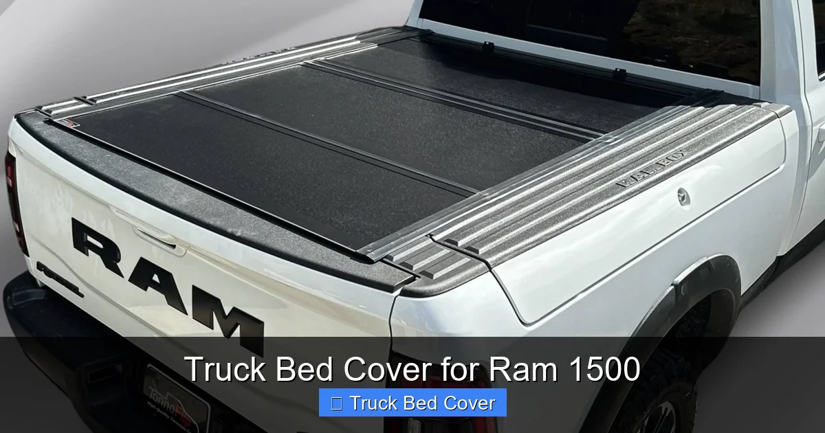 Truck Bed Cover for Ram 1500