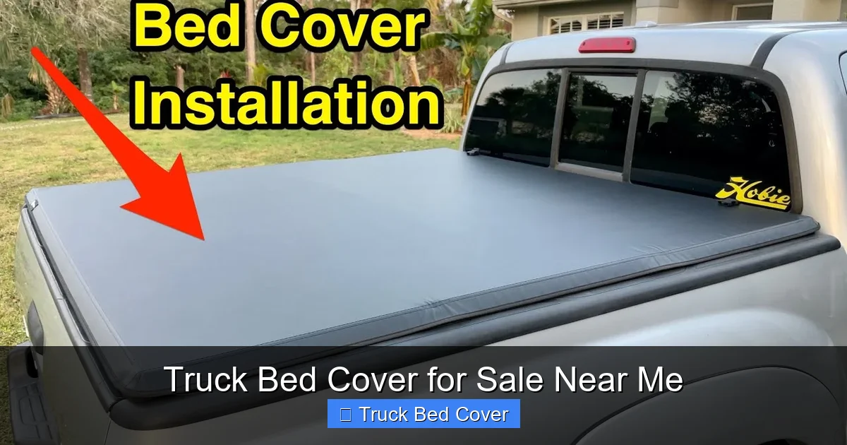 Truck Bed Cover for Sale Near Me