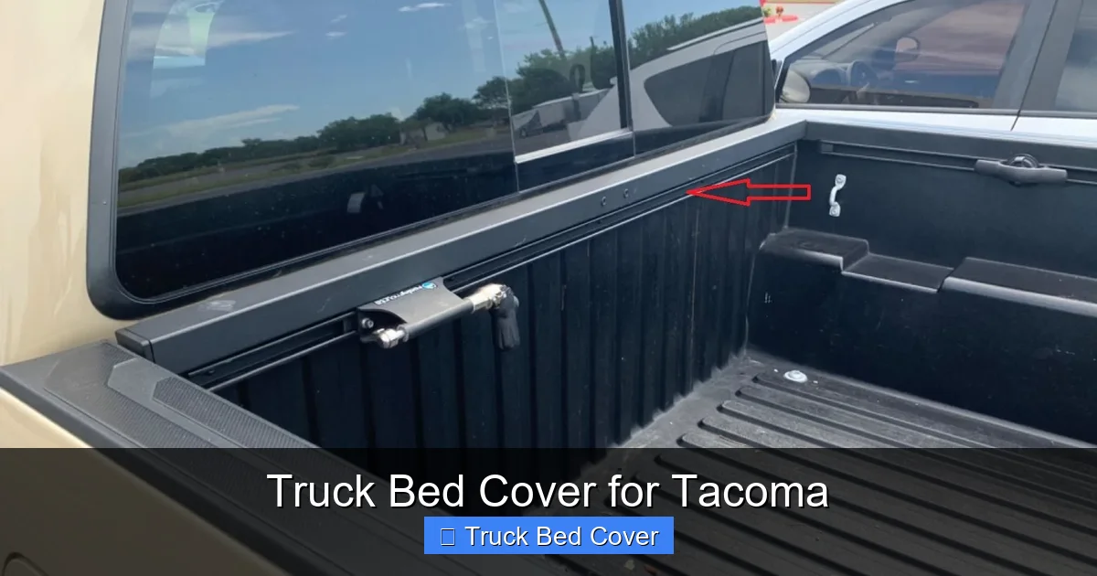 Truck Bed Cover for Tacoma