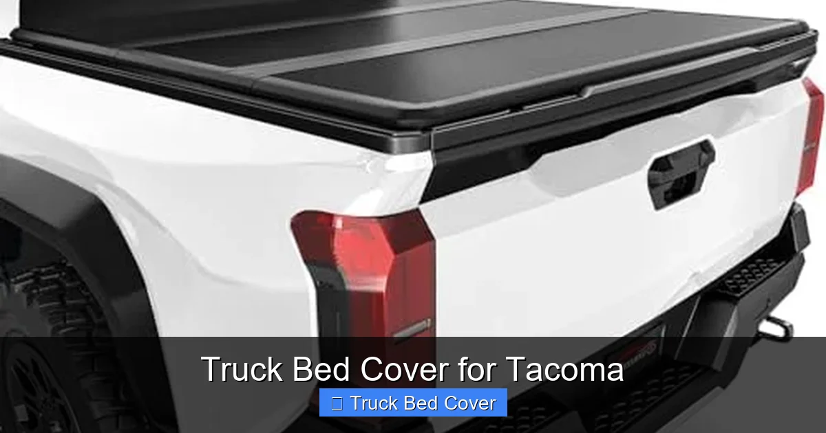 Truck Bed Cover for Tacoma