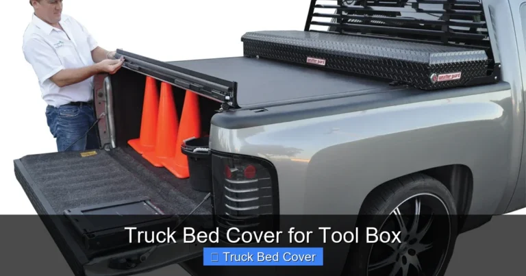 Truck Bed Cover for Tool Box