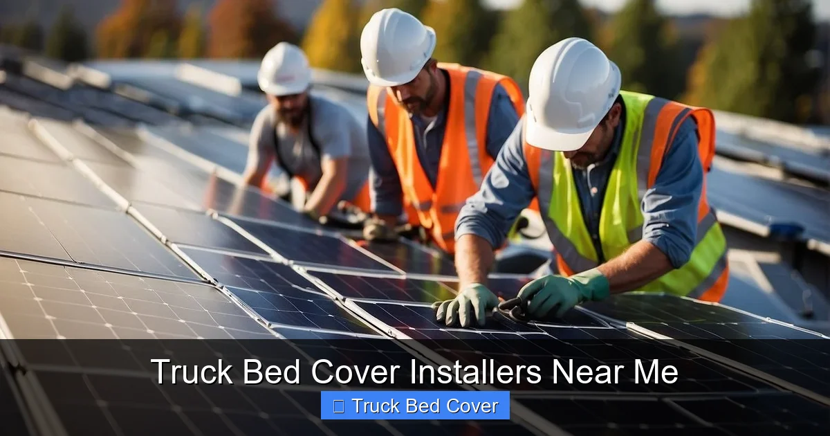 Truck Bed Cover Installers Near Me