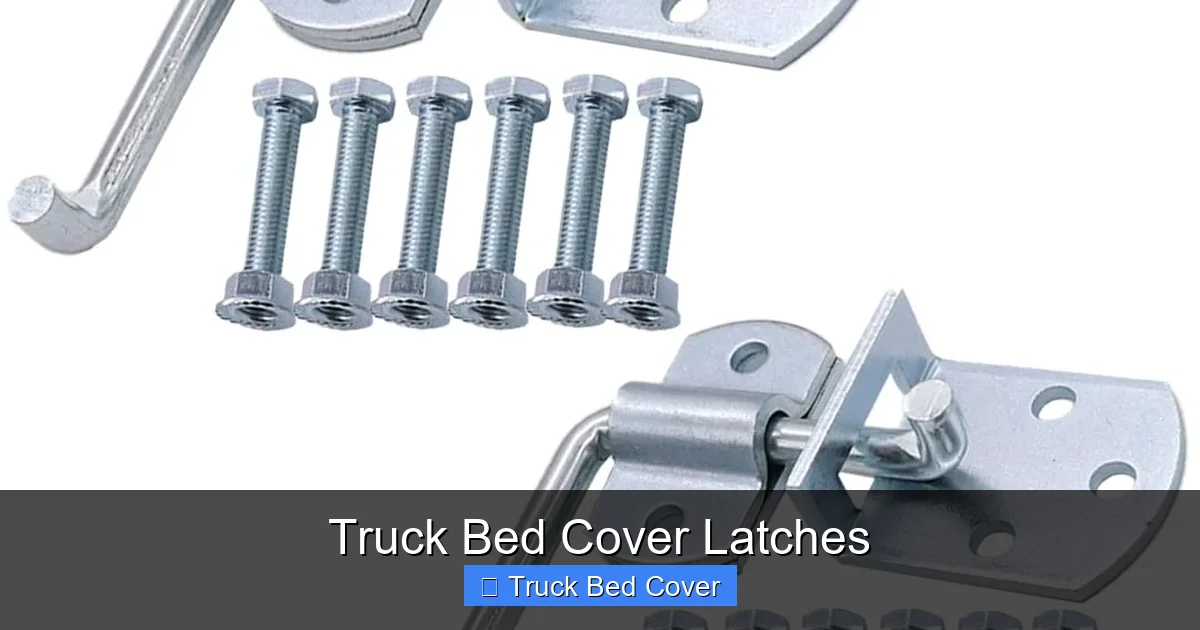 Truck Bed Cover Latches
