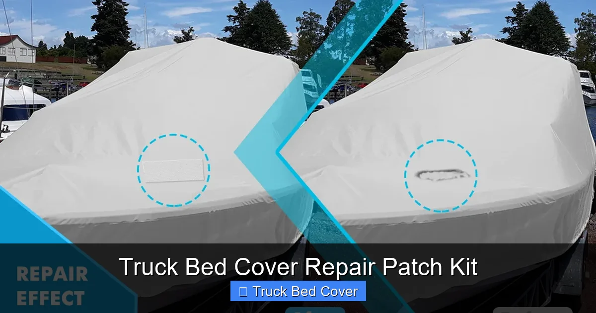 Truck Bed Cover Repair Patch Kit