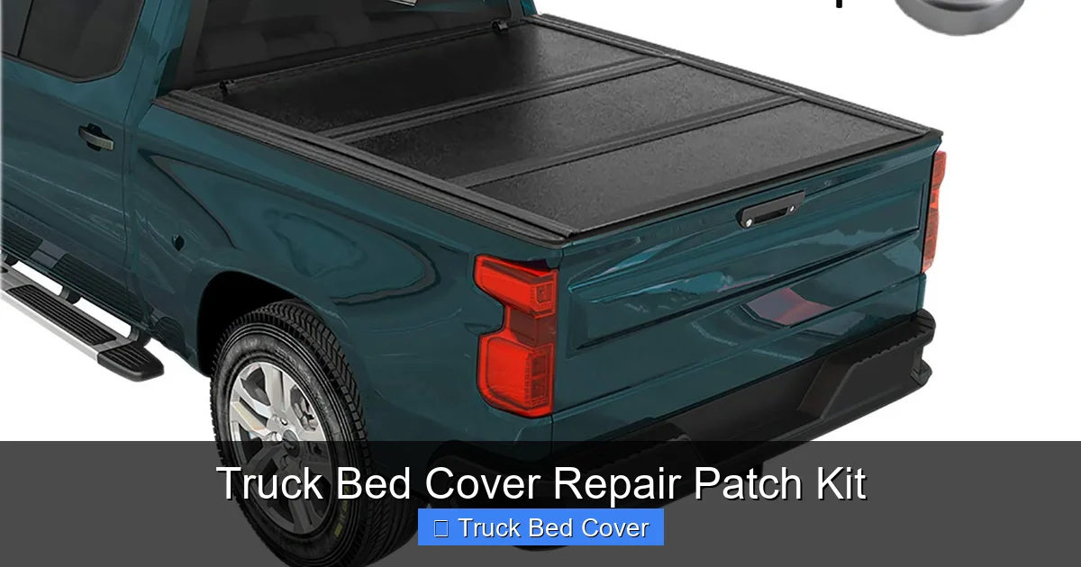 Truck Bed Cover Repair Patch Kit