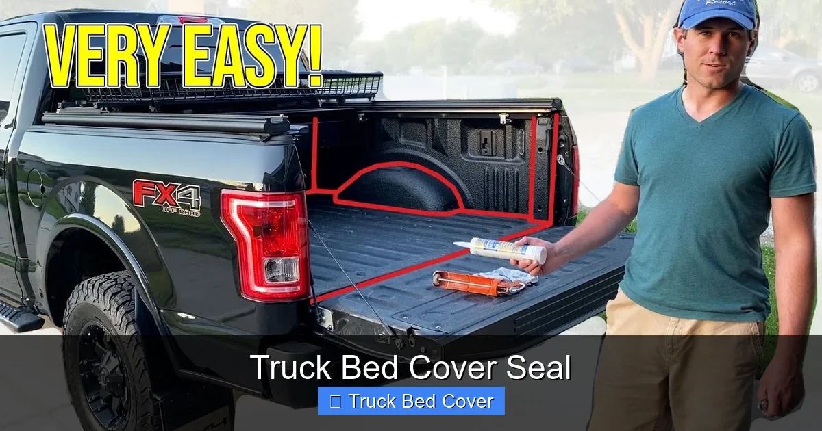 Truck Bed Cover Seal