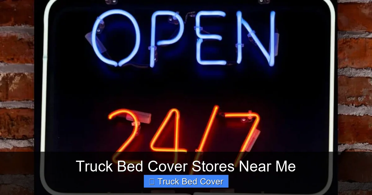 Truck Bed Cover Stores Near Me