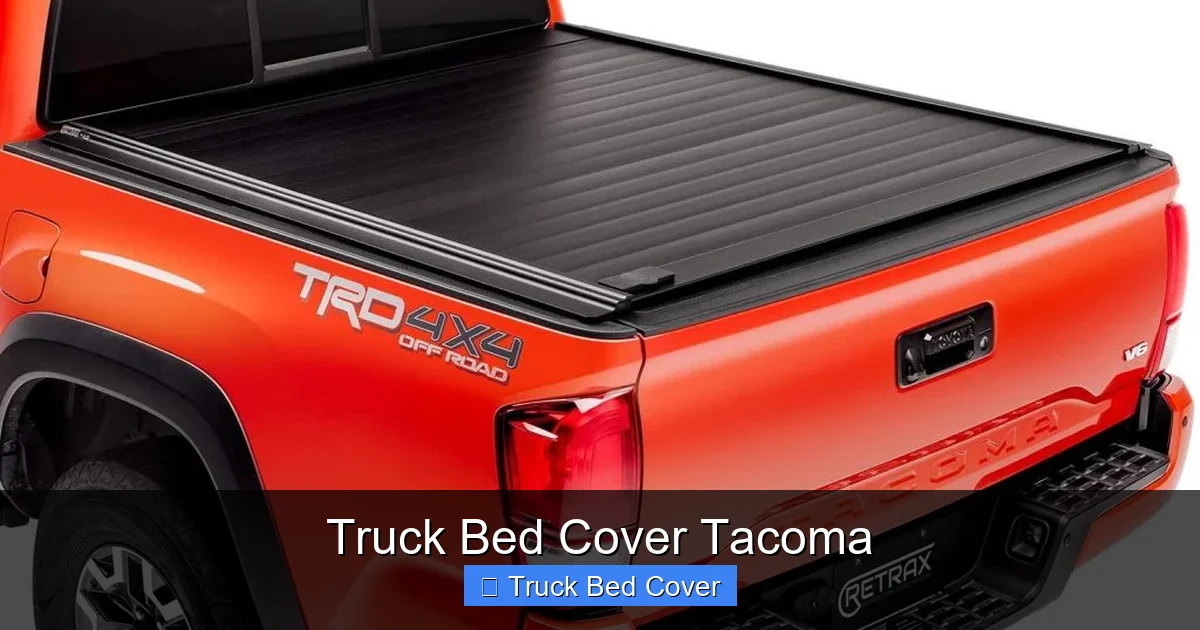 Truck Bed Cover Tacoma