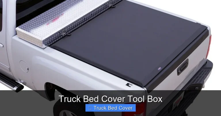 Truck Bed Cover Tool Box