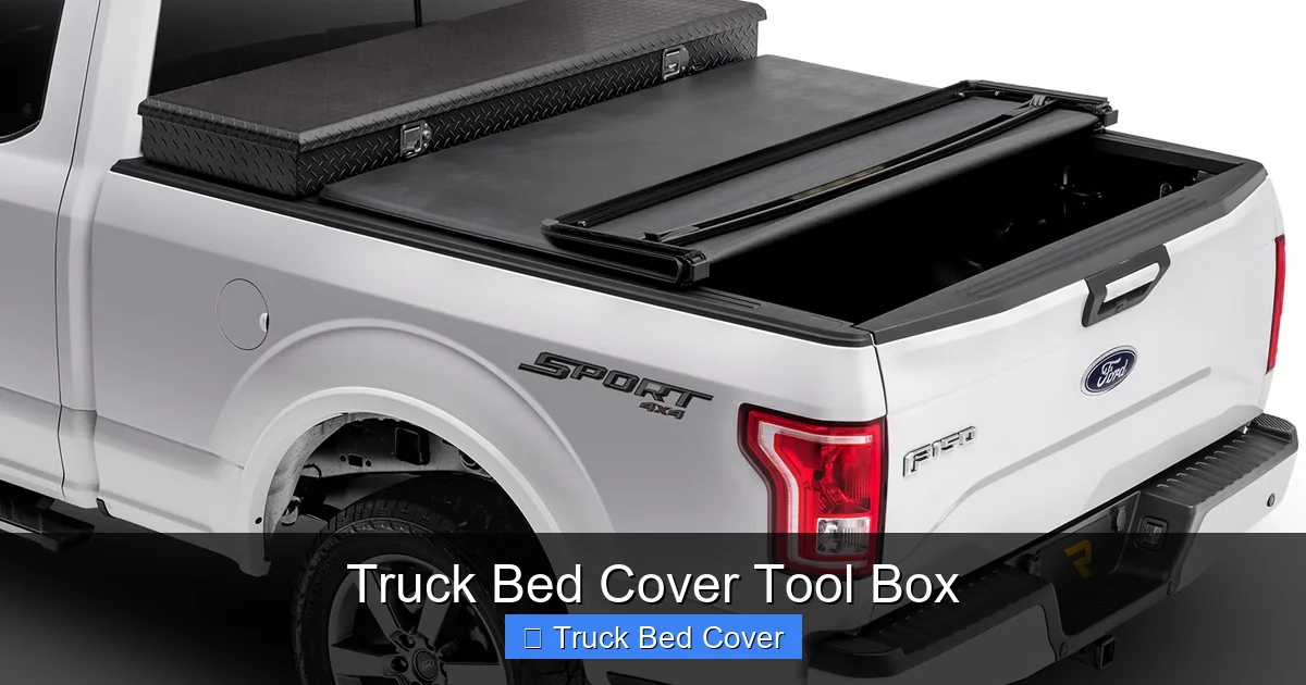Truck Bed Cover Tool Box