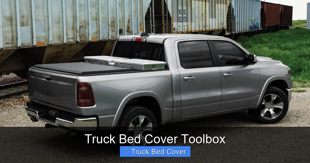 Truck Bed Cover Toolbox