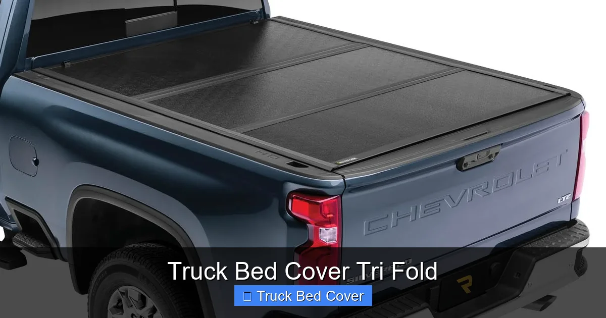 Truck Bed Cover Tri Fold