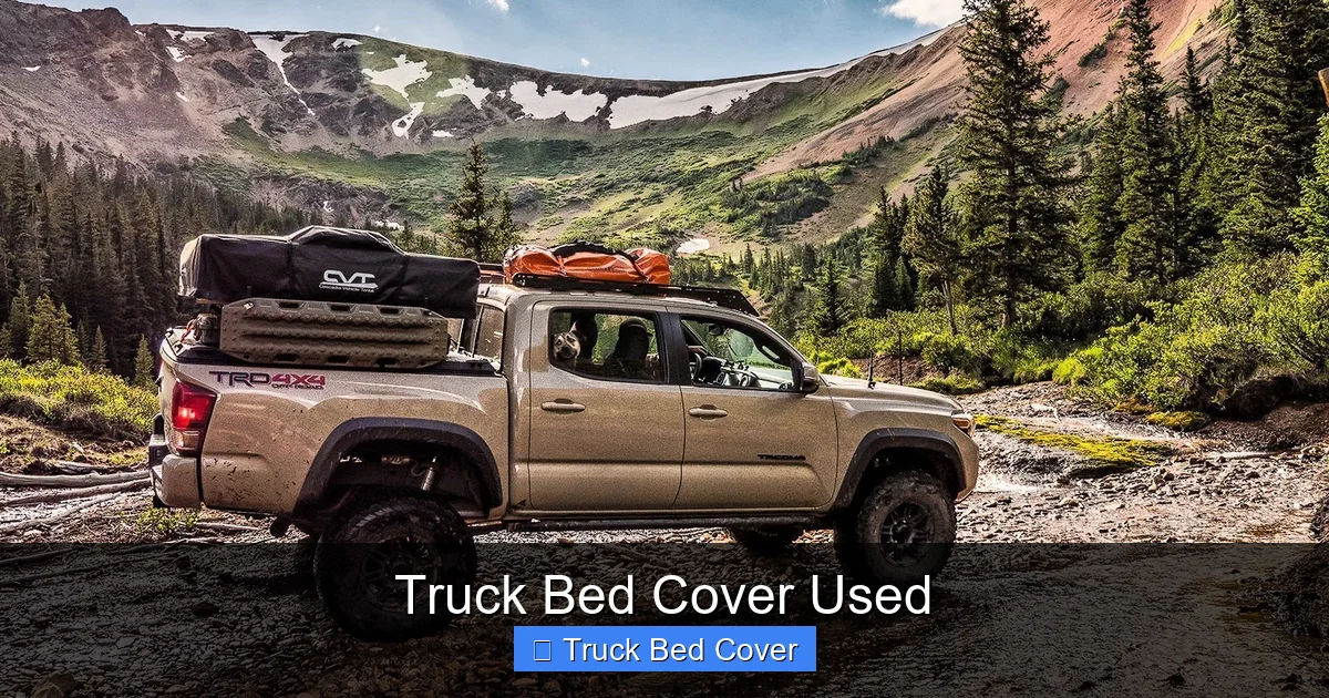 Truck Bed Cover Used