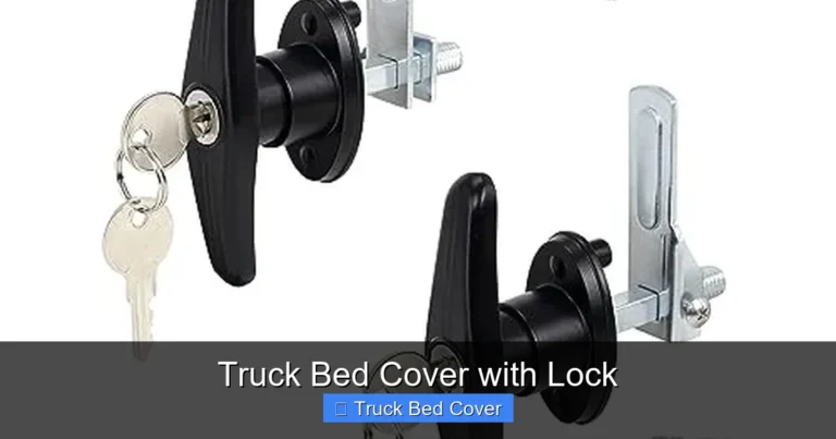 Truck Bed Cover with Lock