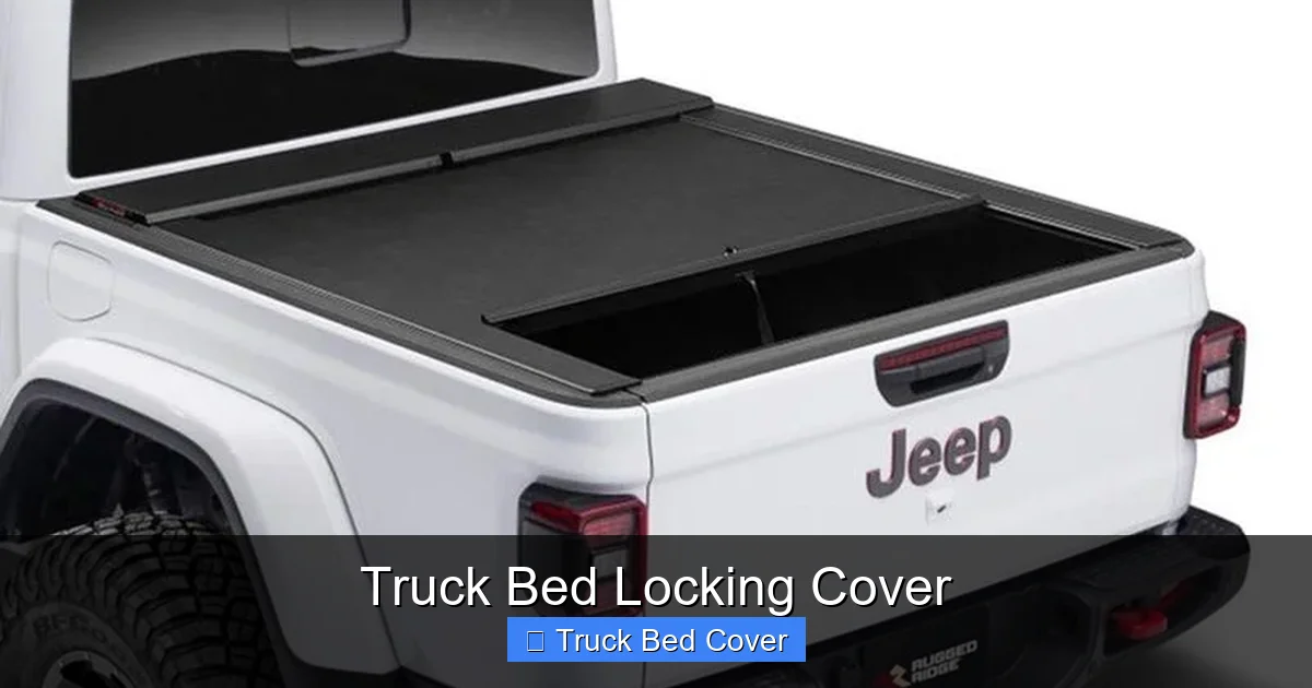 Truck Bed Locking Cover