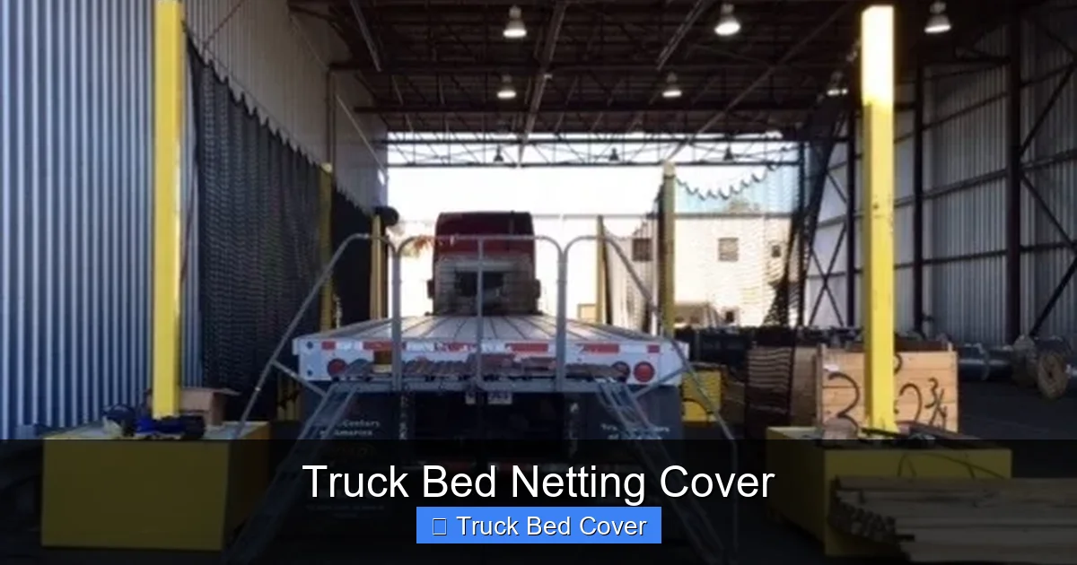 Truck Bed Netting Cover
