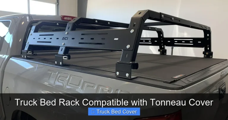 Truck Bed Rack Compatible with Tonneau Cover