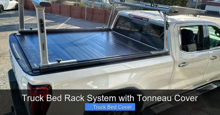Truck Bed Rack System with Tonneau Cover