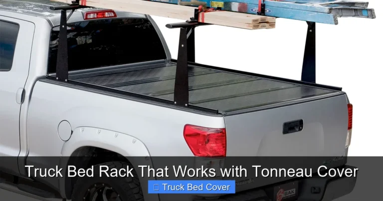 Truck Bed Rack That Works with Tonneau Cover