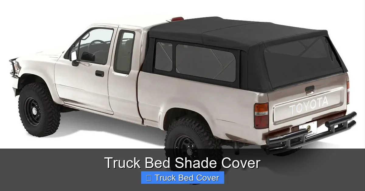 Truck Bed Shade Cover