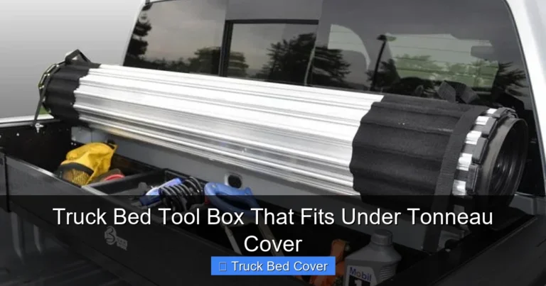 Truck Bed Tool Box That Fits Under Tonneau Cover