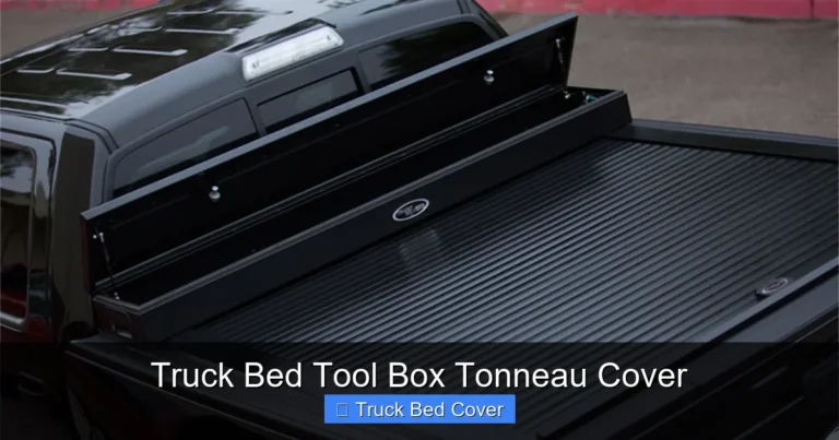 Truck Bed Tool Box Tonneau Cover