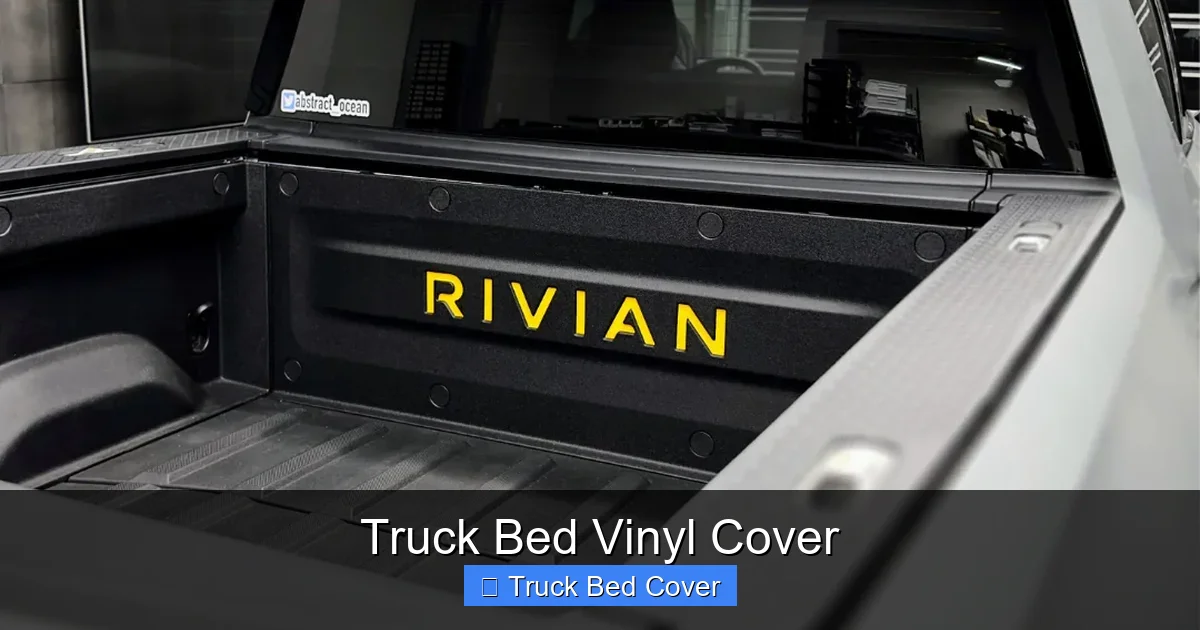 Truck Bed Vinyl Cover
