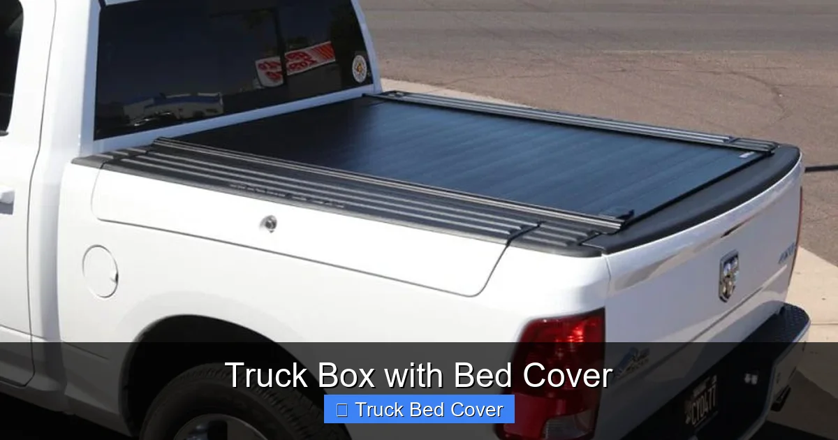 Truck Box with Bed Cover