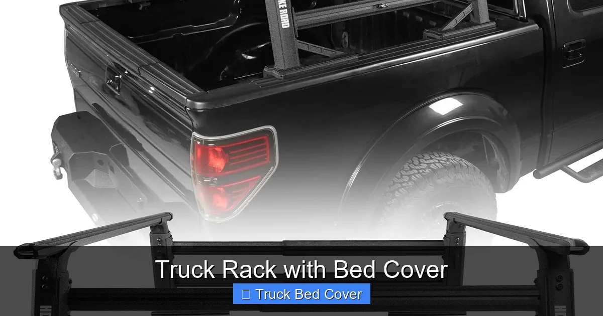 Truck Rack with Bed Cover