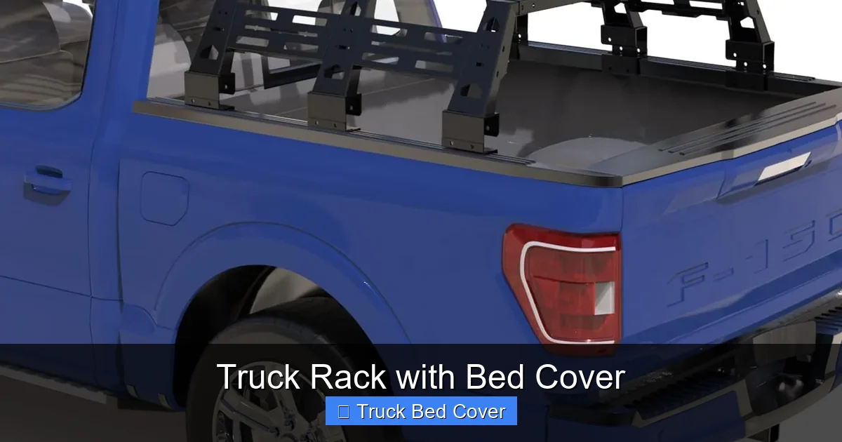 Truck Rack with Bed Cover