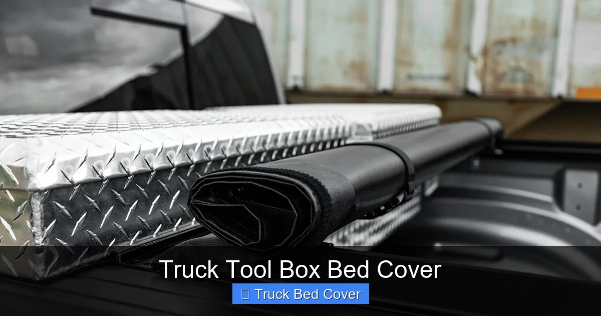 Truck Tool Box Bed Cover