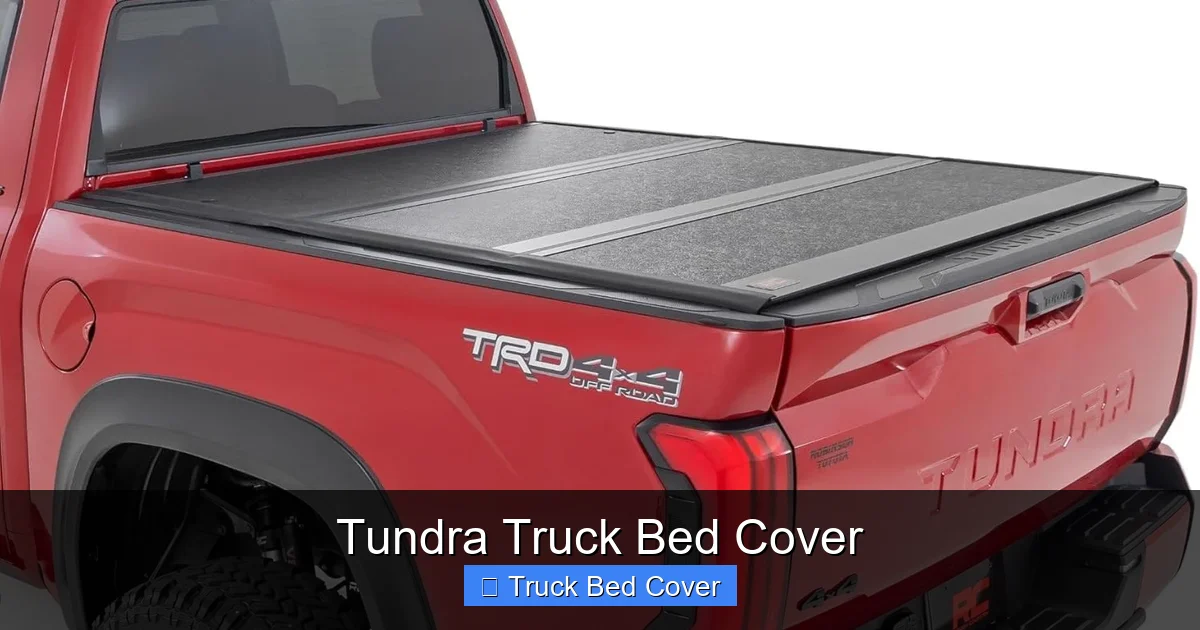 Tundra Truck Bed Cover