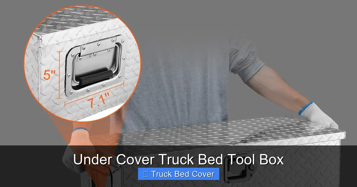 Under Cover Truck Bed Tool Box
