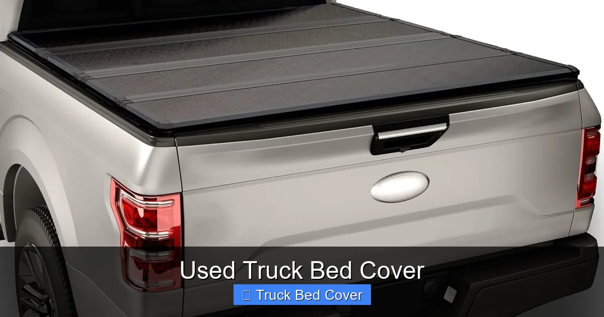 Used Truck Bed Cover