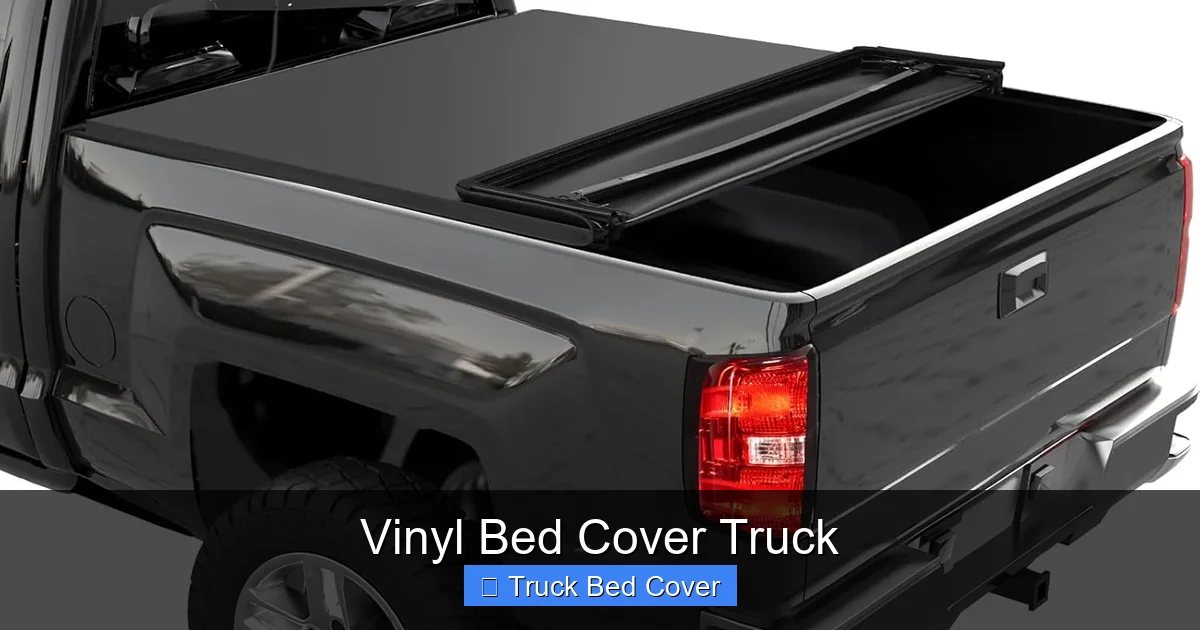 Vinyl Bed Cover Truck