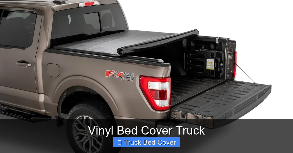 Vinyl Bed Cover Truck