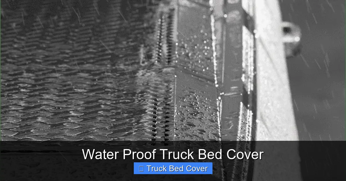Water Proof Truck Bed Cover