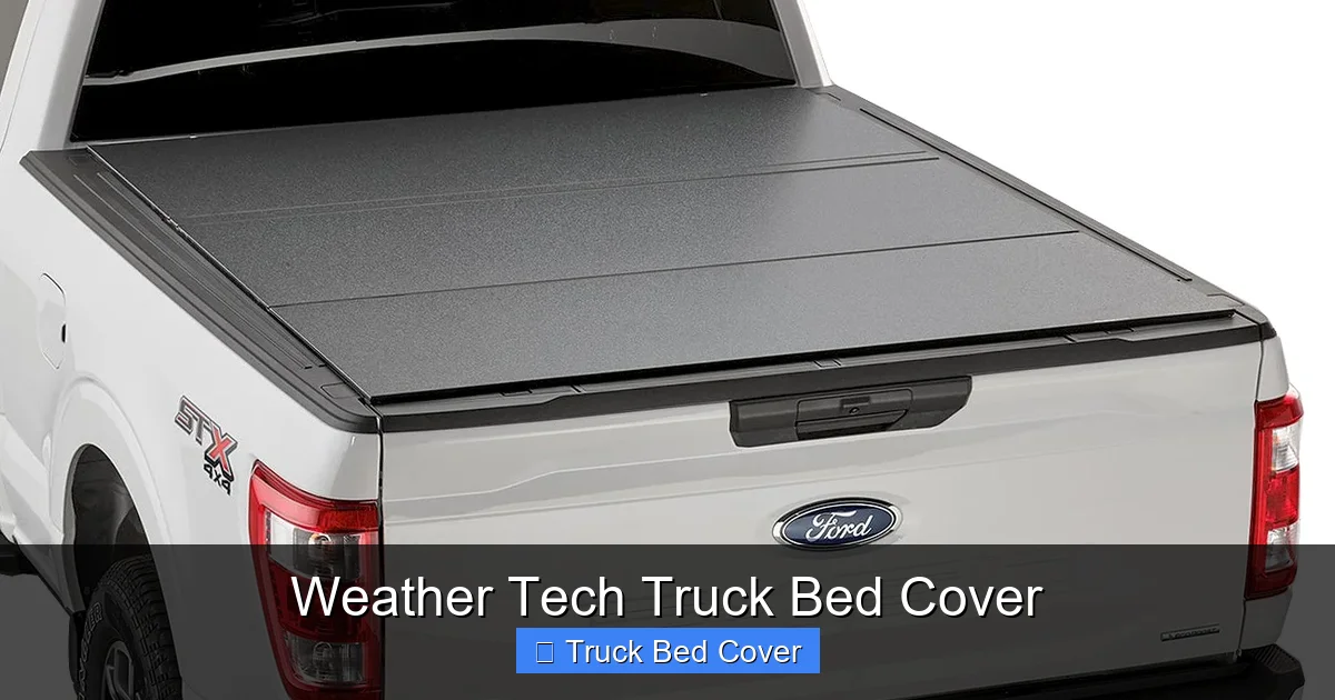 Weather Tech Truck Bed Cover