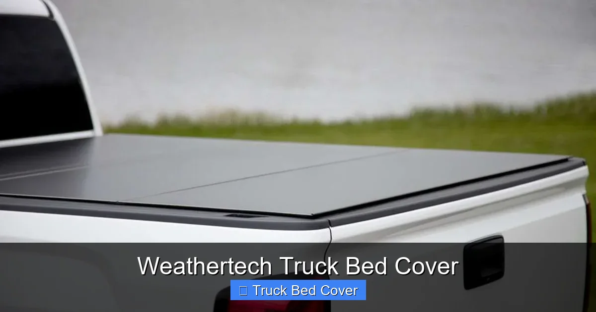 Weathertech Truck Bed Cover