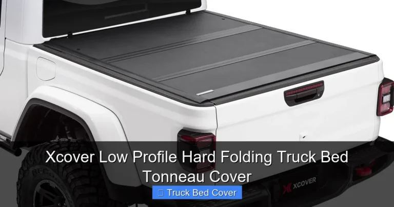 Xcover Low Profile Hard Folding Truck Bed Tonneau Cover